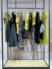 杭州韓版時(shí)尚女裝品牌韓序19夏女連衣裙套裝 品牌折扣女裝哪里有